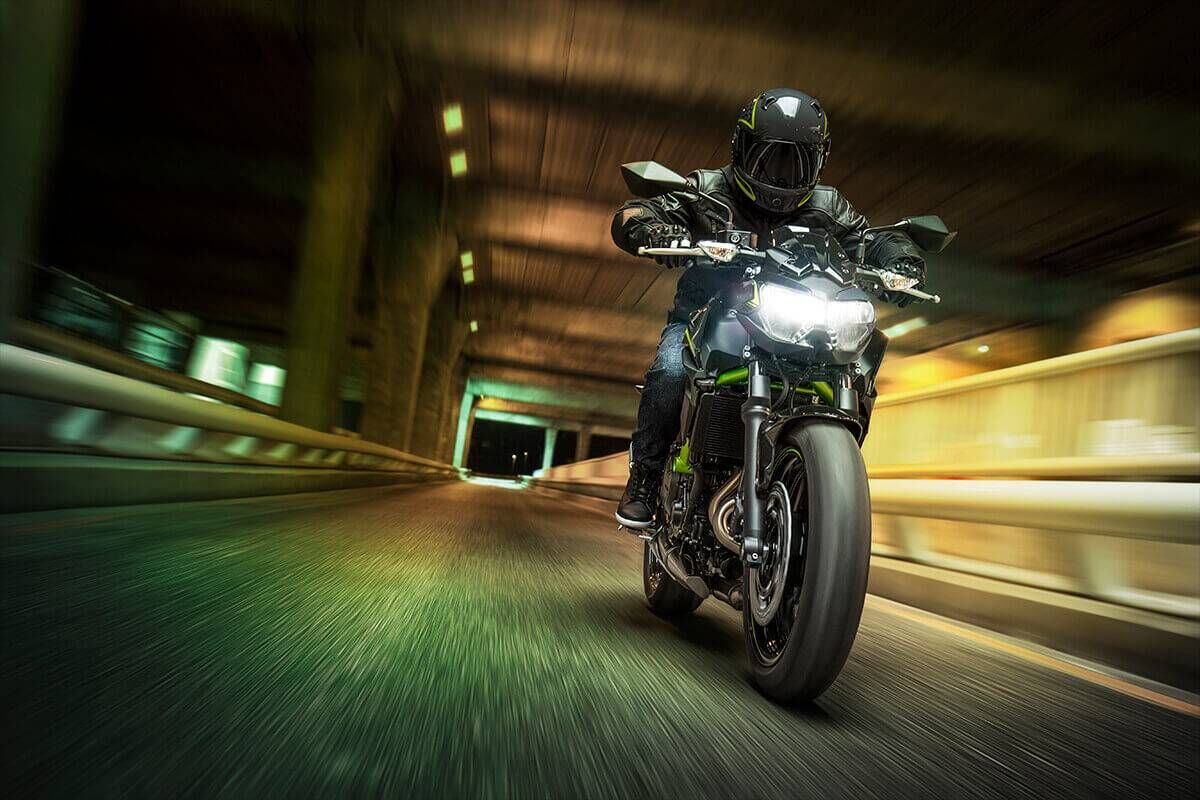 Мотоцикл Kawasaki Z650 Black&Green - 7
