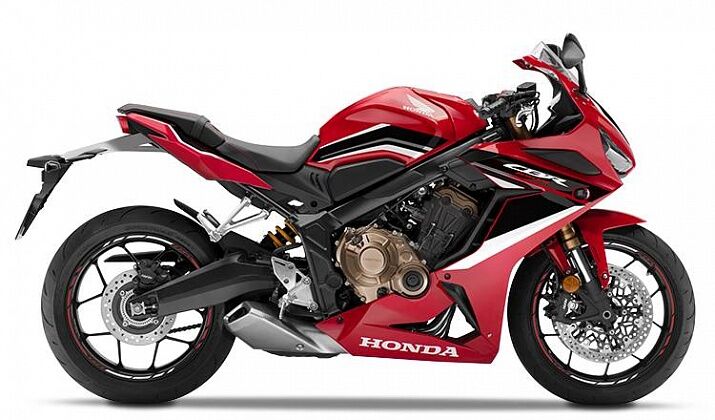 Мотоцикл Honda CBR650R Red - 1