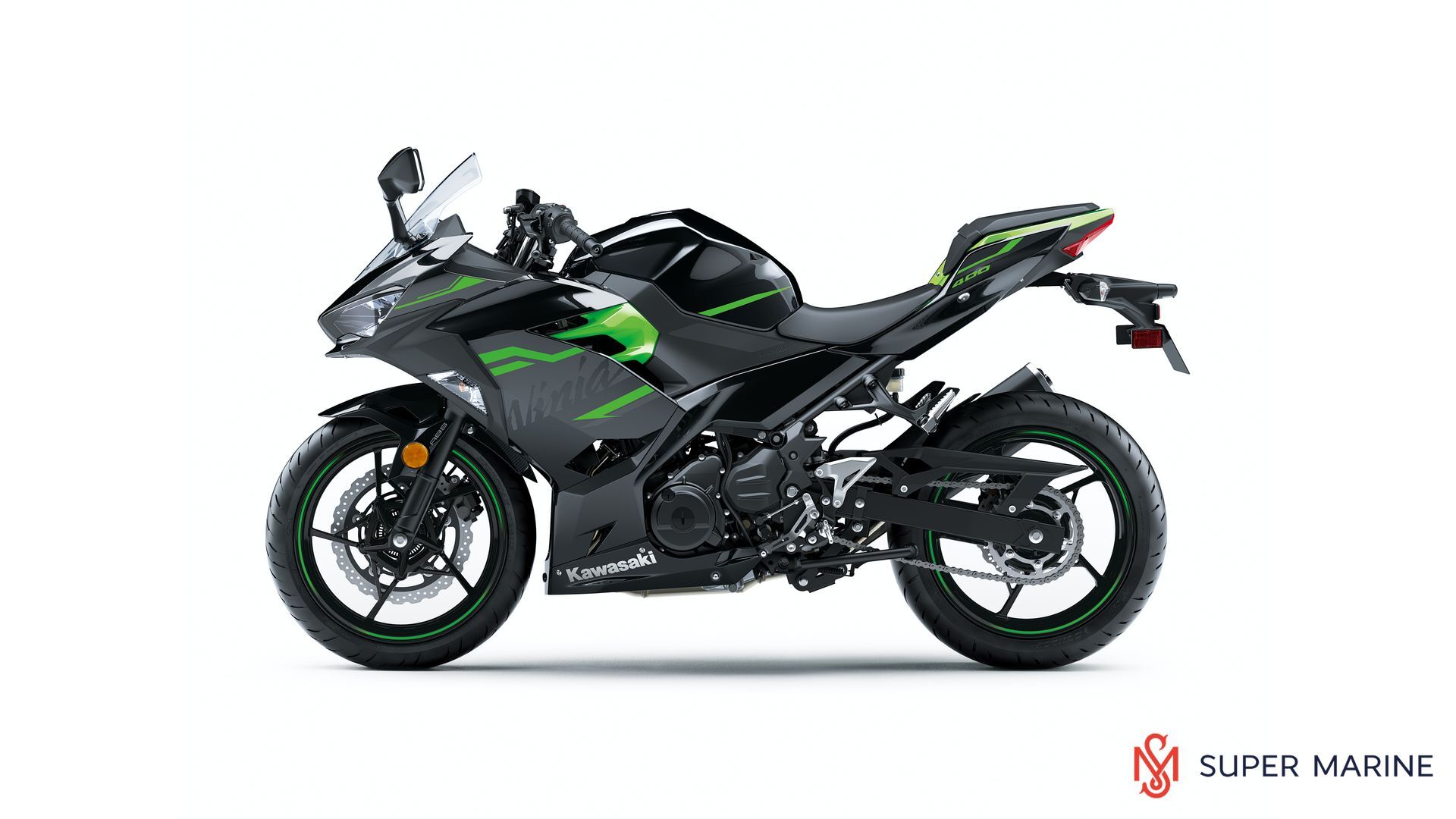 Мотоцикл Kawasaki Ninja 400 Черный 2020 - 3
