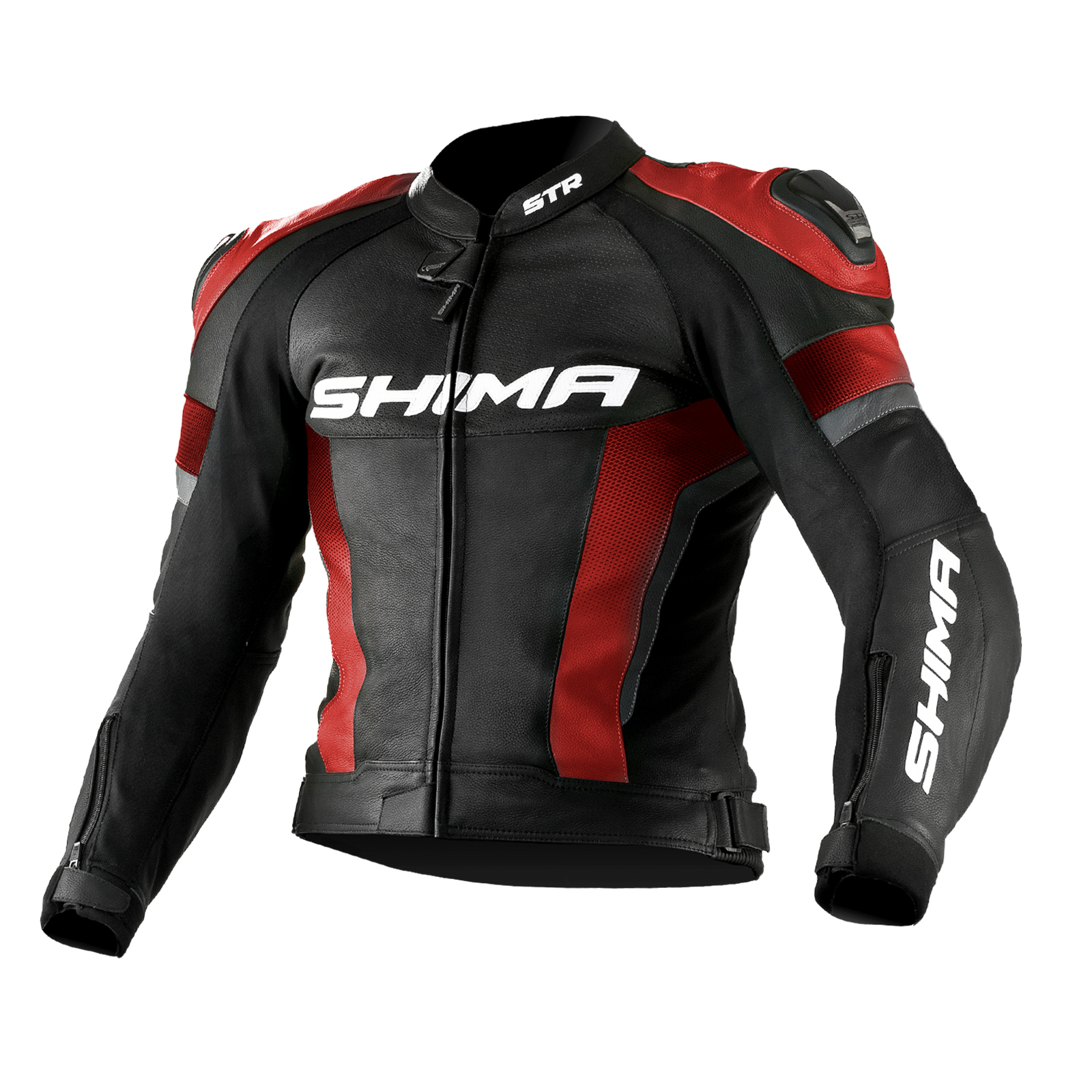 куртка SHIMA STR black red