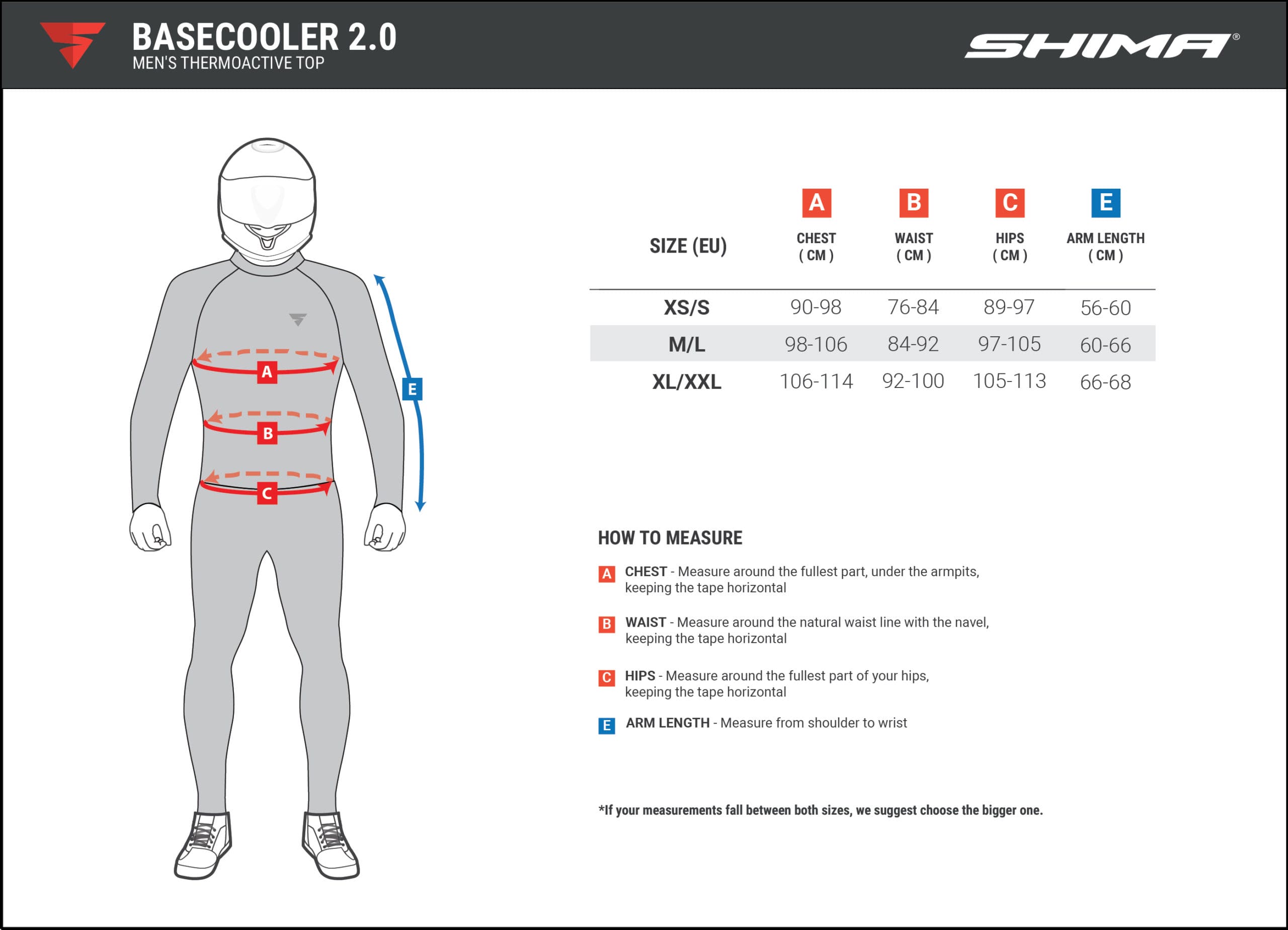 Термобельё мужское SHIMA BASECOOLER 2.0 MEN верх