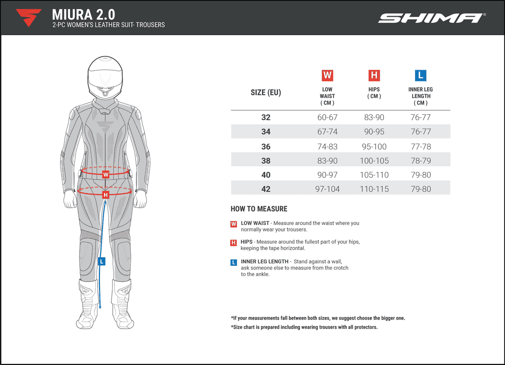 Мотоштаны женские SHIMA MIURA 2.0 RED FLUO