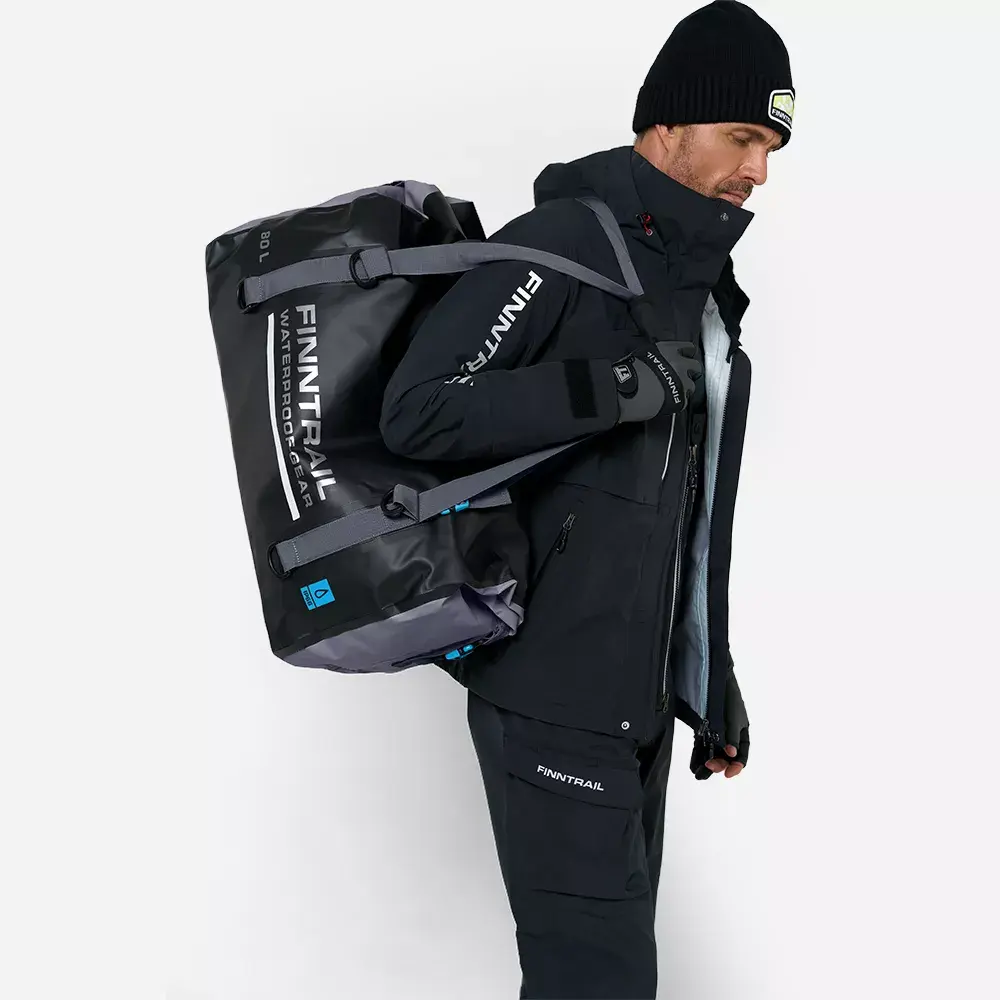 ГЕРМОСУМКА FINNTRAIL BIG ROLL 80L BLACK