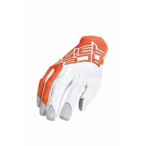 Перчатки кроссовые MX X-P GLOVES ORANGE WHITE