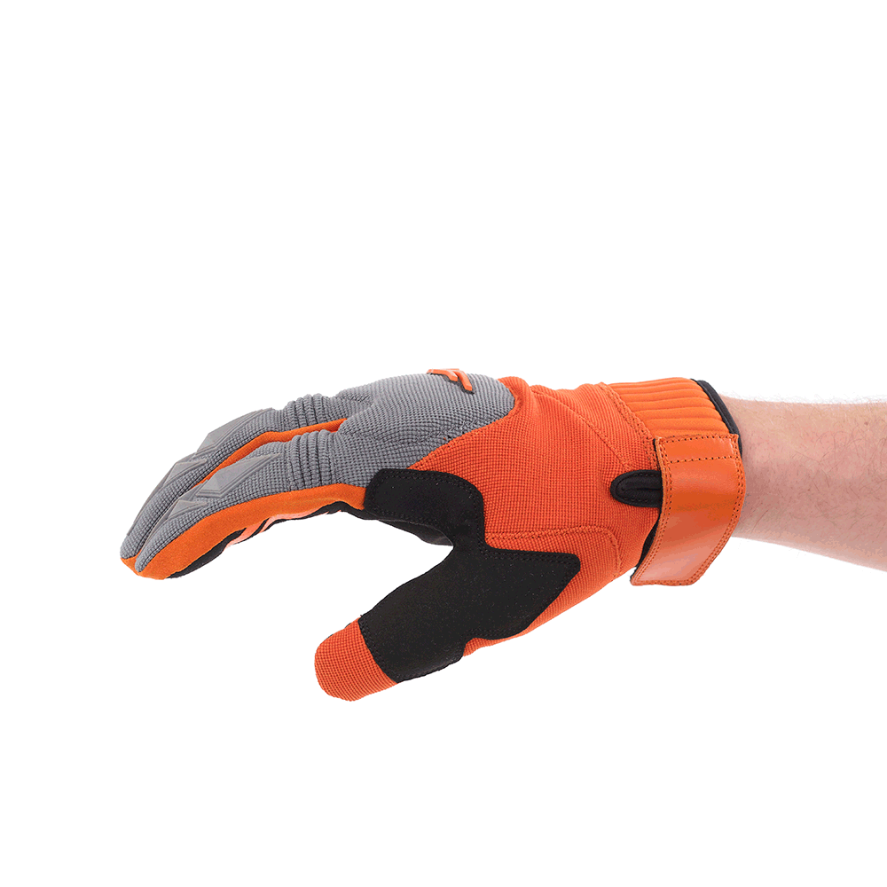 Перчатки DRAGONFLY ENDURO Gray-Orange-Black
