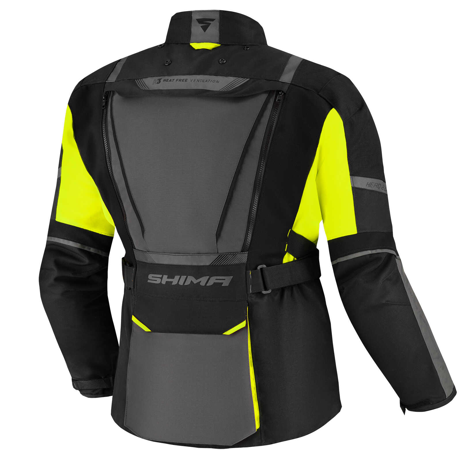 Мотокуртка туристическая SHIMA HERO 2.0 MEN FLUO