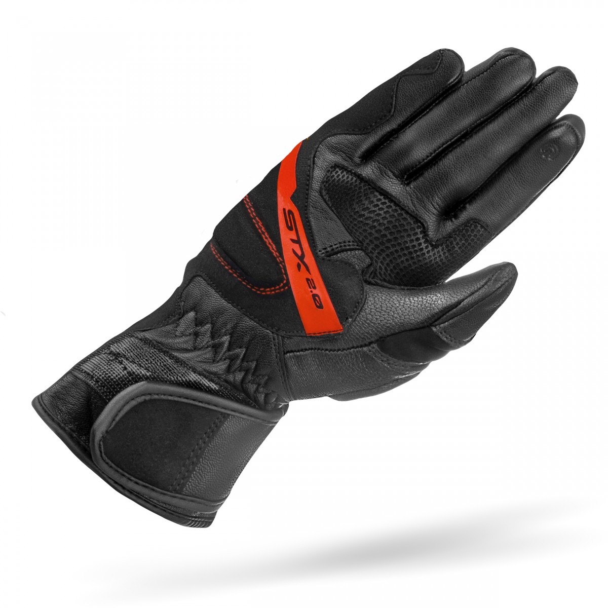 Мотоперчатки SHIMA STX 2.0 BLACK/RED