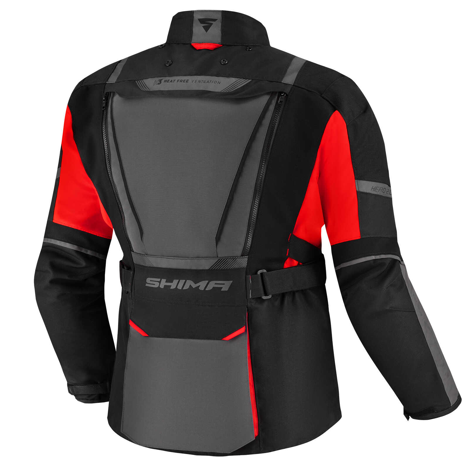 Мотокуртка туристическая SHIMA HERO 2.0 MEN RED