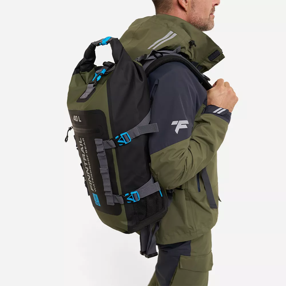 ГЕРМОРЮКЗАК FINNTRAIL EXPEDITION 40L KHAKI