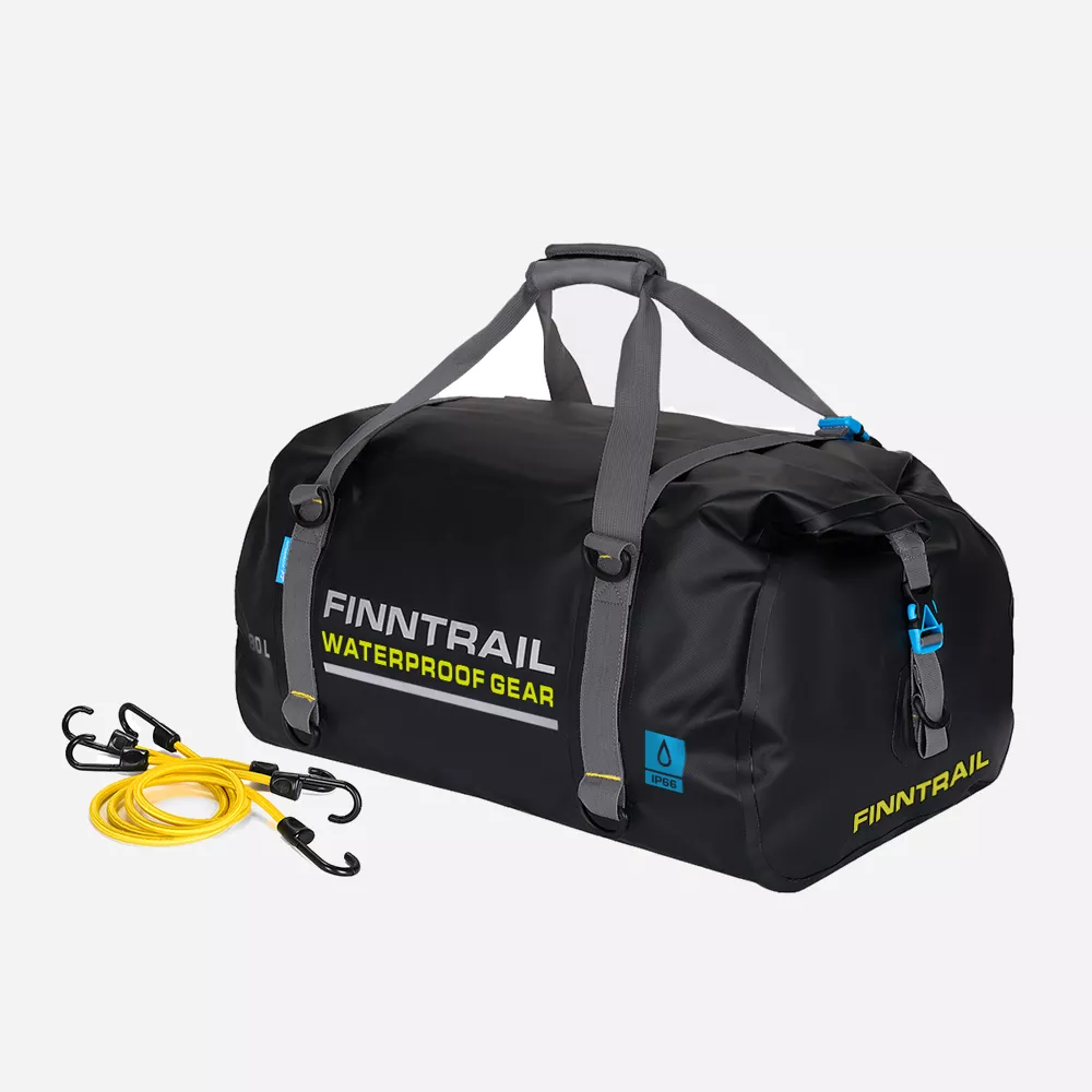 ГЕРМОСУМКА FINNTRAIL SATELLITE 80L BLACK