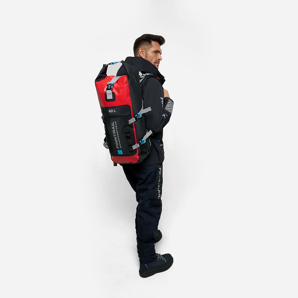 ГЕРМОРЮКЗАК FINNTRAIL EXPEDITION 40L RED