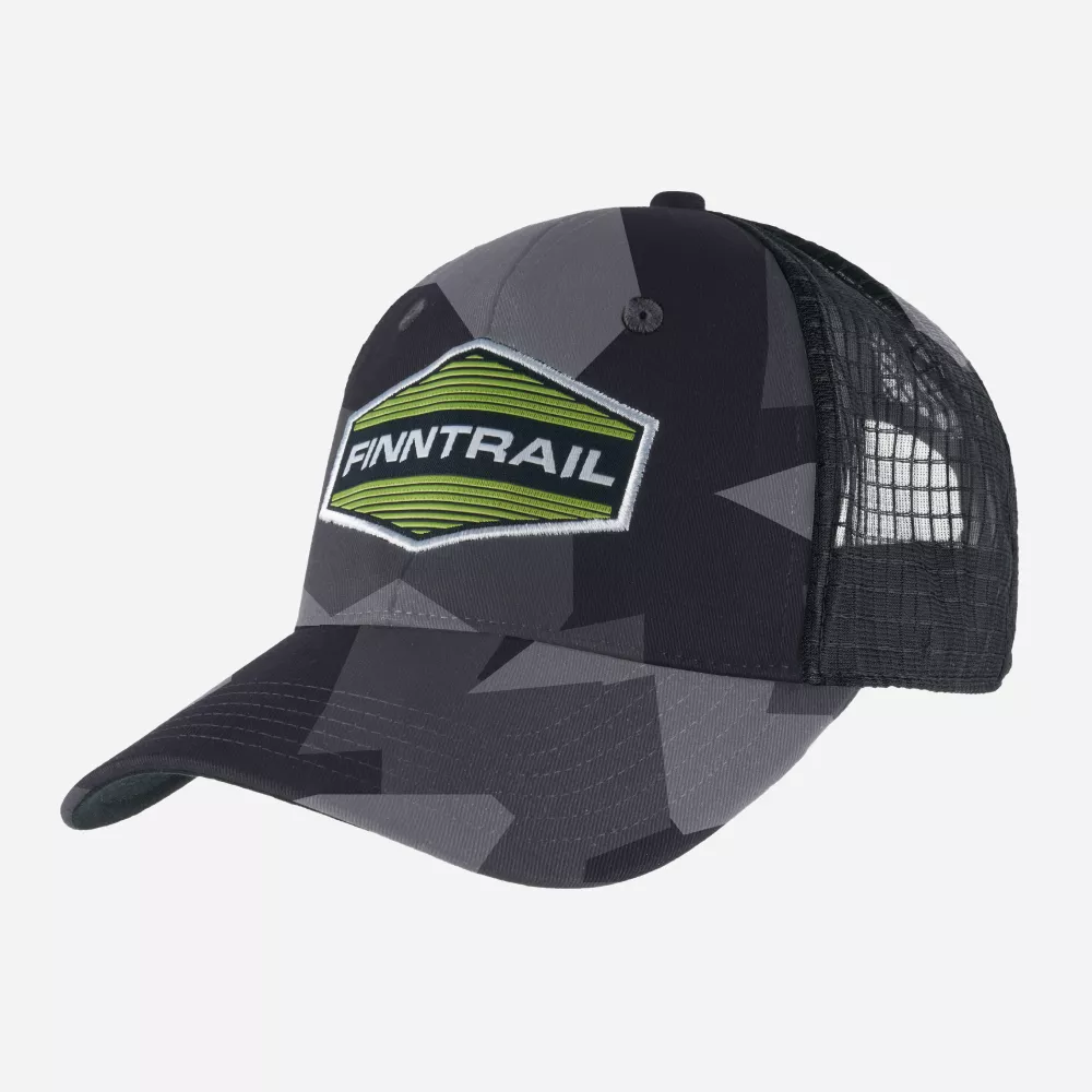 КЕПКА FINNTRAIL CAP CAMOSHADOWBLACK