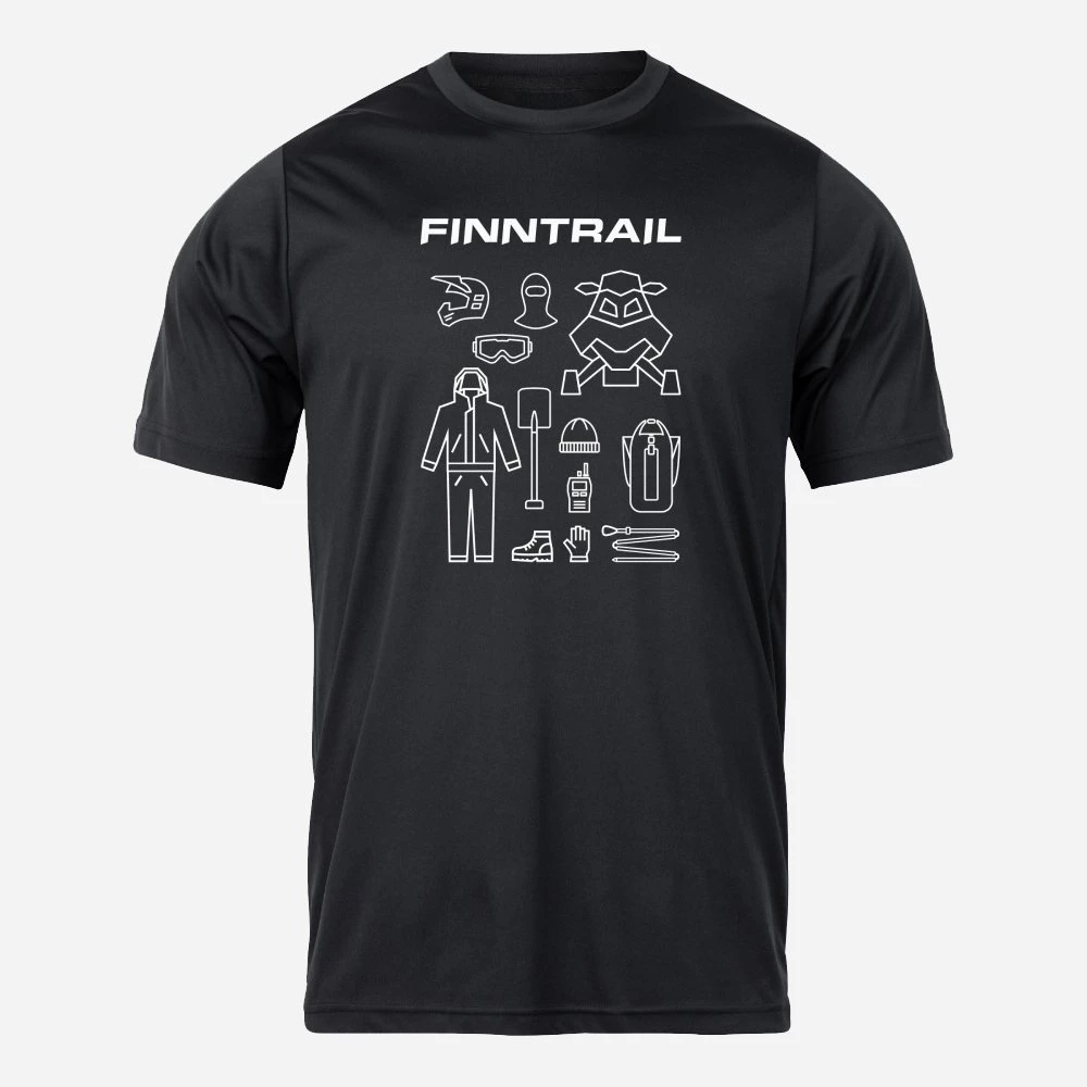 ФУТБОЛКА FINNTRAIL T-SHIRT SNOW