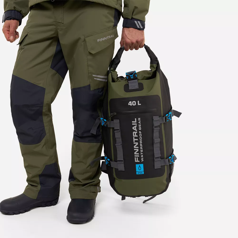 ГЕРМОРЮКЗАК FINNTRAIL EXPEDITION 40L KHAKI