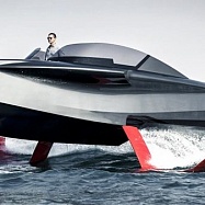 В ОАЭ создали уникальную «летающую» яхту