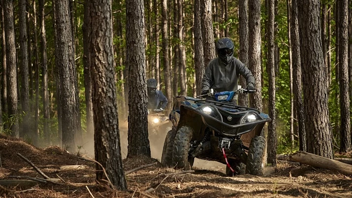 YAMAHA Grizzly 700 Blue - 7