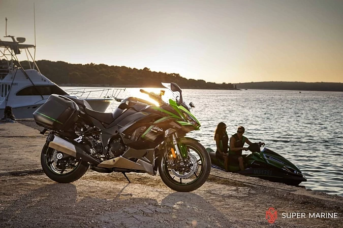 Мотоцикл Kawasaki Ninja 1000 SX Green - 11