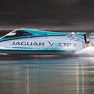 Электрокатер Jaguar установил новый мировой рекорд скорости