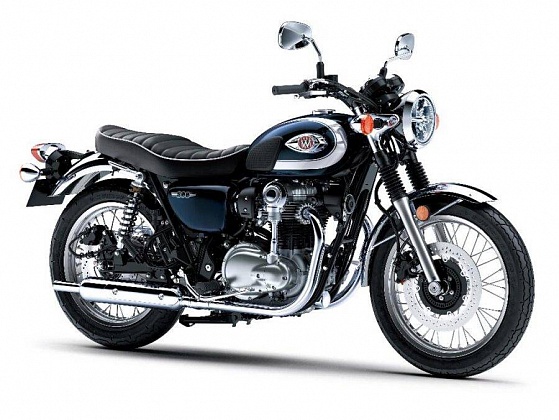 Мотоцикл Kawasaki W800 Blue - 3