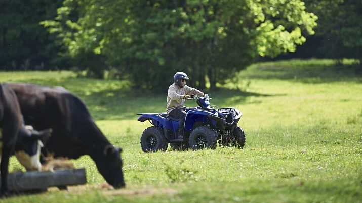 YAMAHA Grizzly 700 Blue - 8