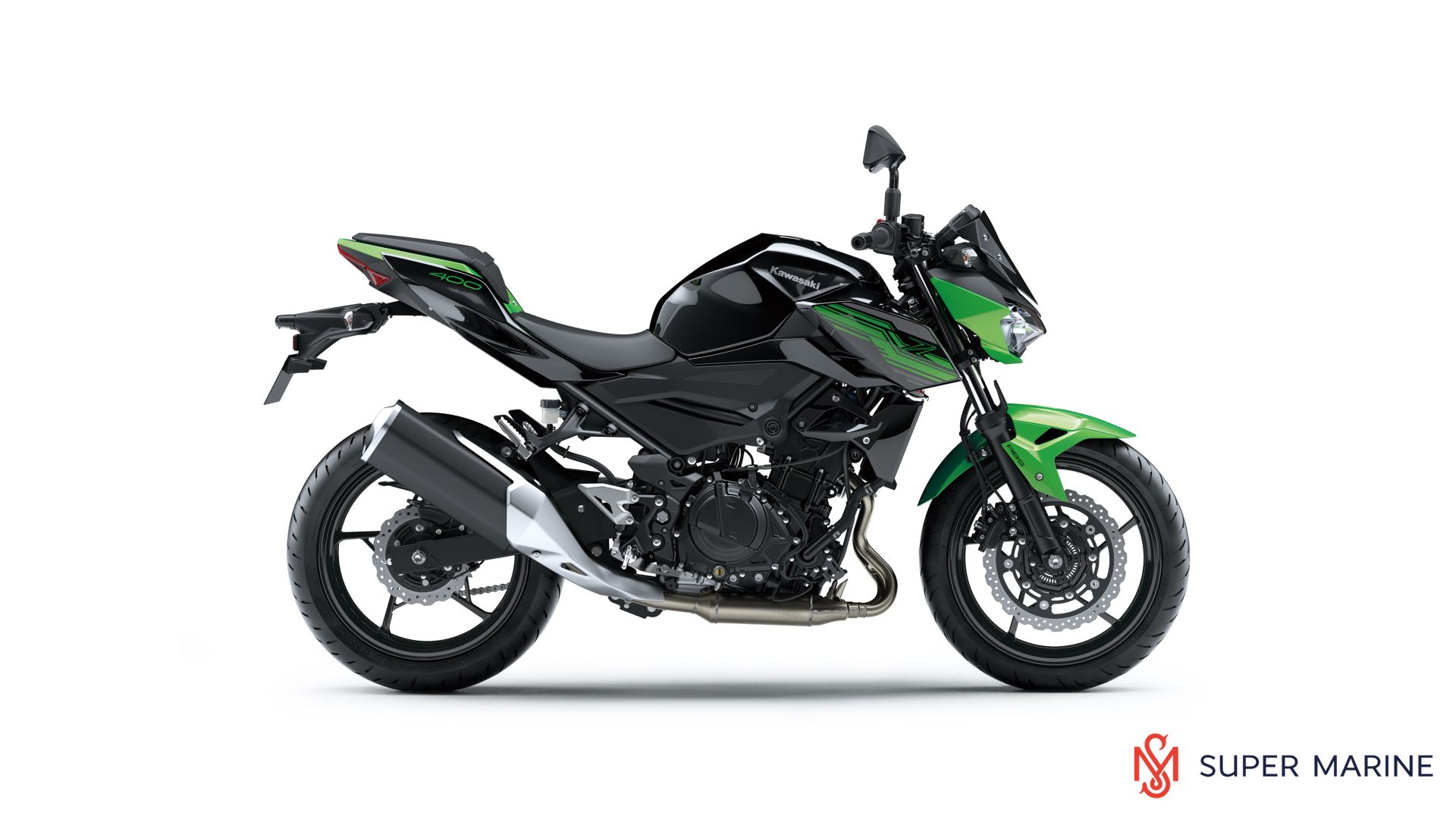 Мотоцикл Kawasaki Z400 Зеленый 2020 - 2