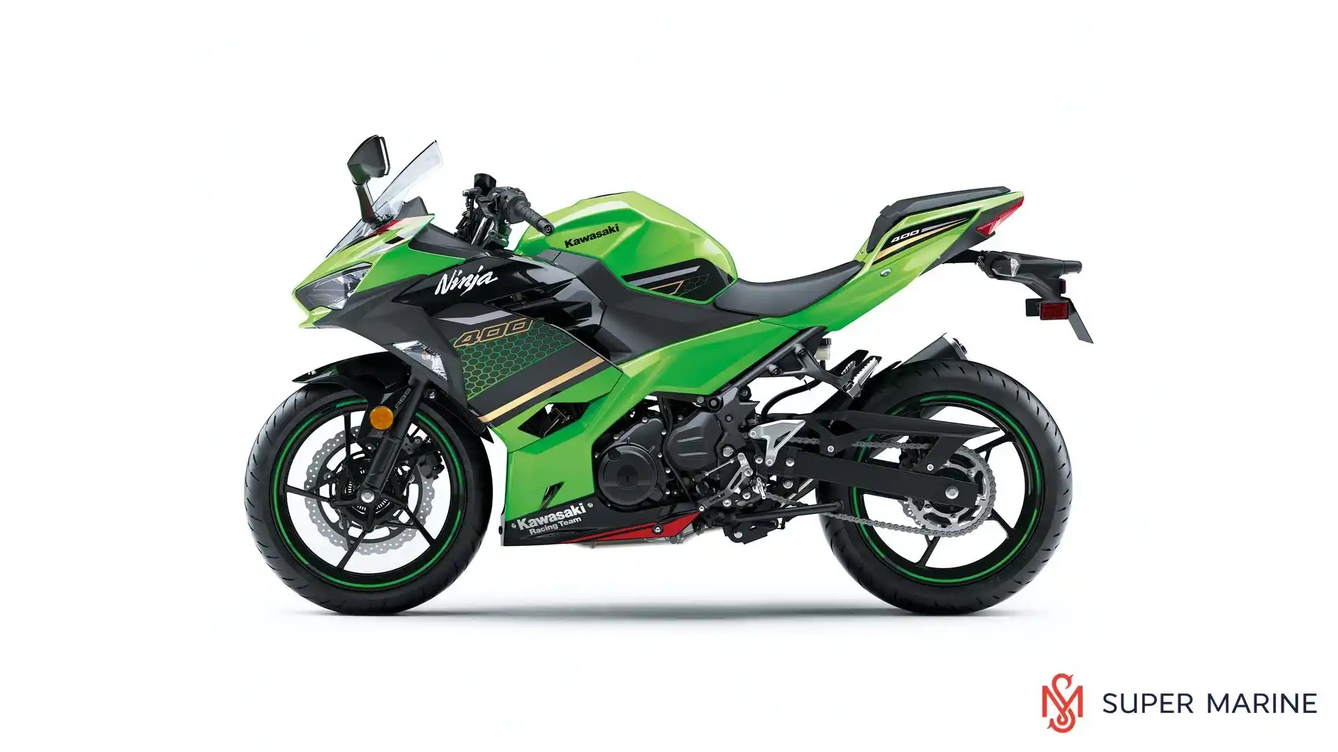 Мотоцикл Kawasaki Ninja 400 Зеленый 2020 - 3
